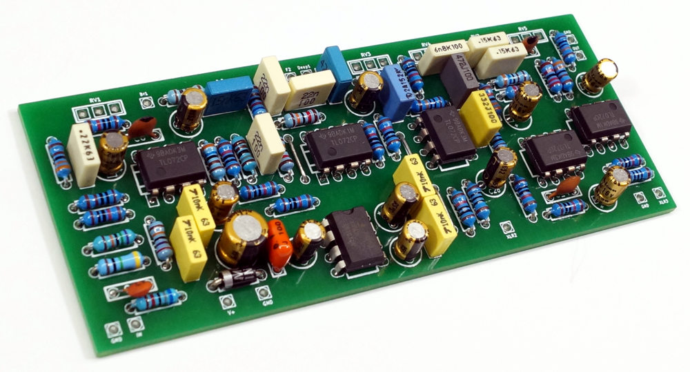 BASS PREAMP PCB