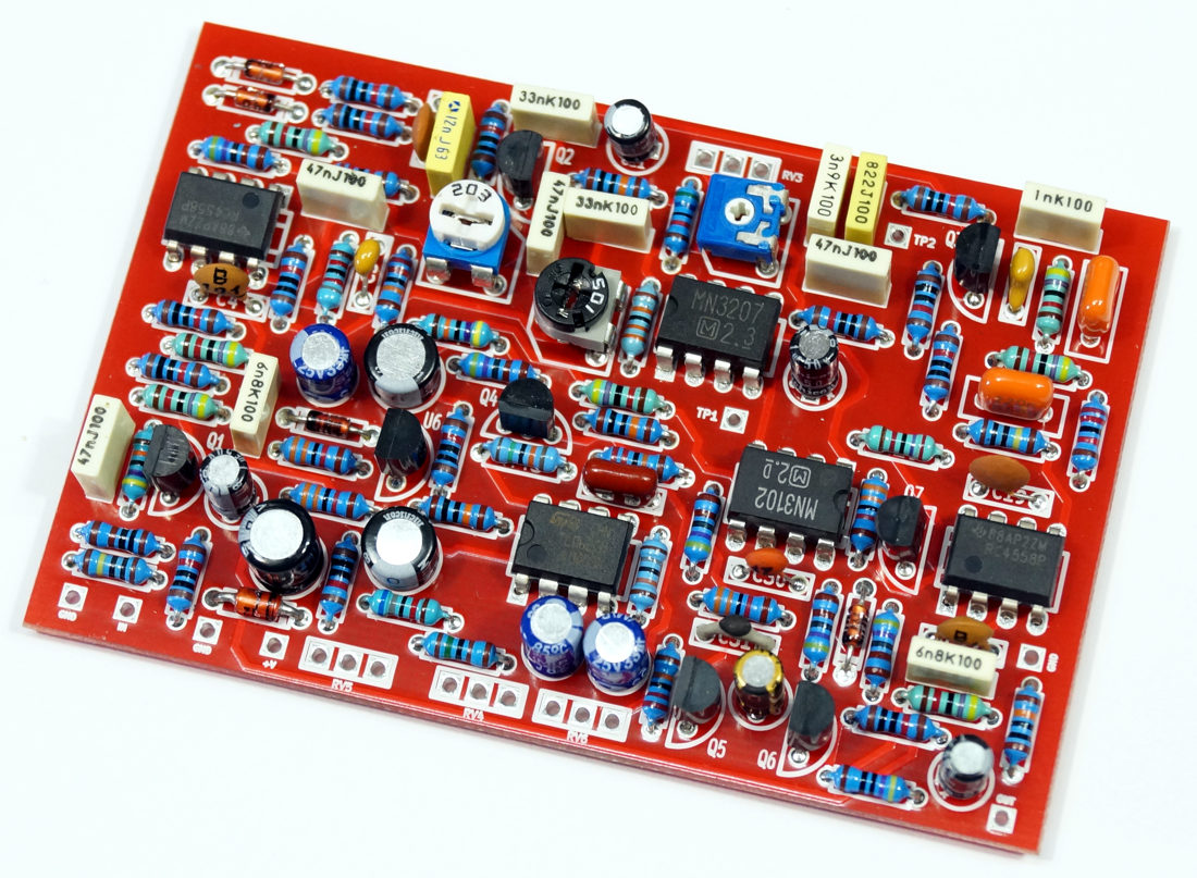 bf2 flanger pcb schematic